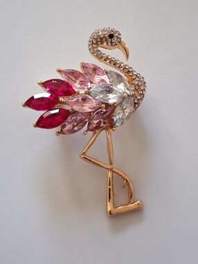 Flamingo Brooch